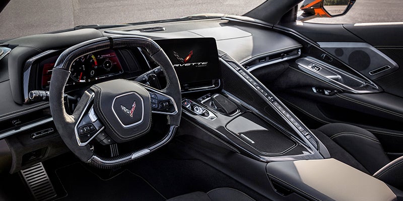 High-performance Corvette wheel and brakes