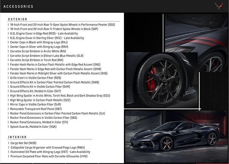 Corvette Accessories
