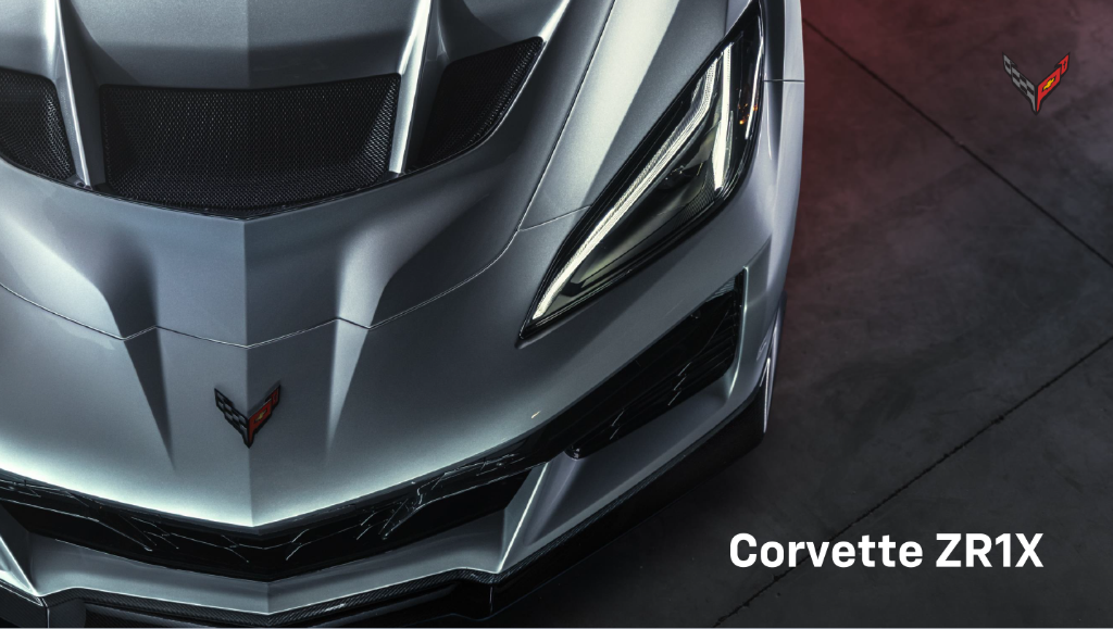 orvette ZR1X Banner