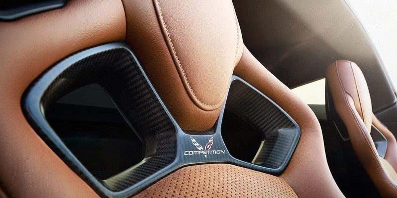 Chevrolet Corvette Grand Sport car seat