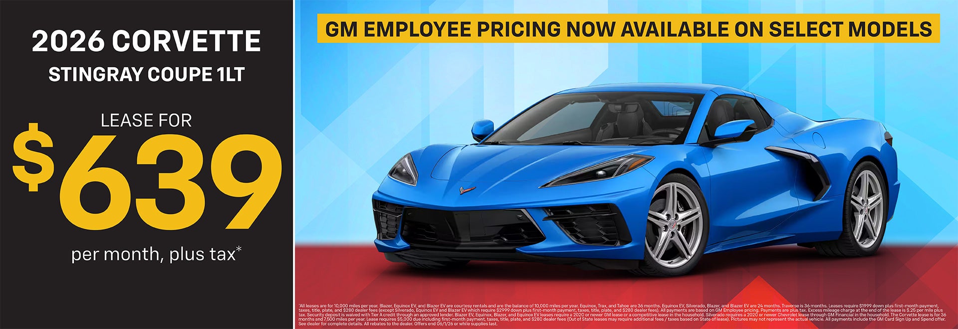 2026 Corvette Stingray Coupe LT
